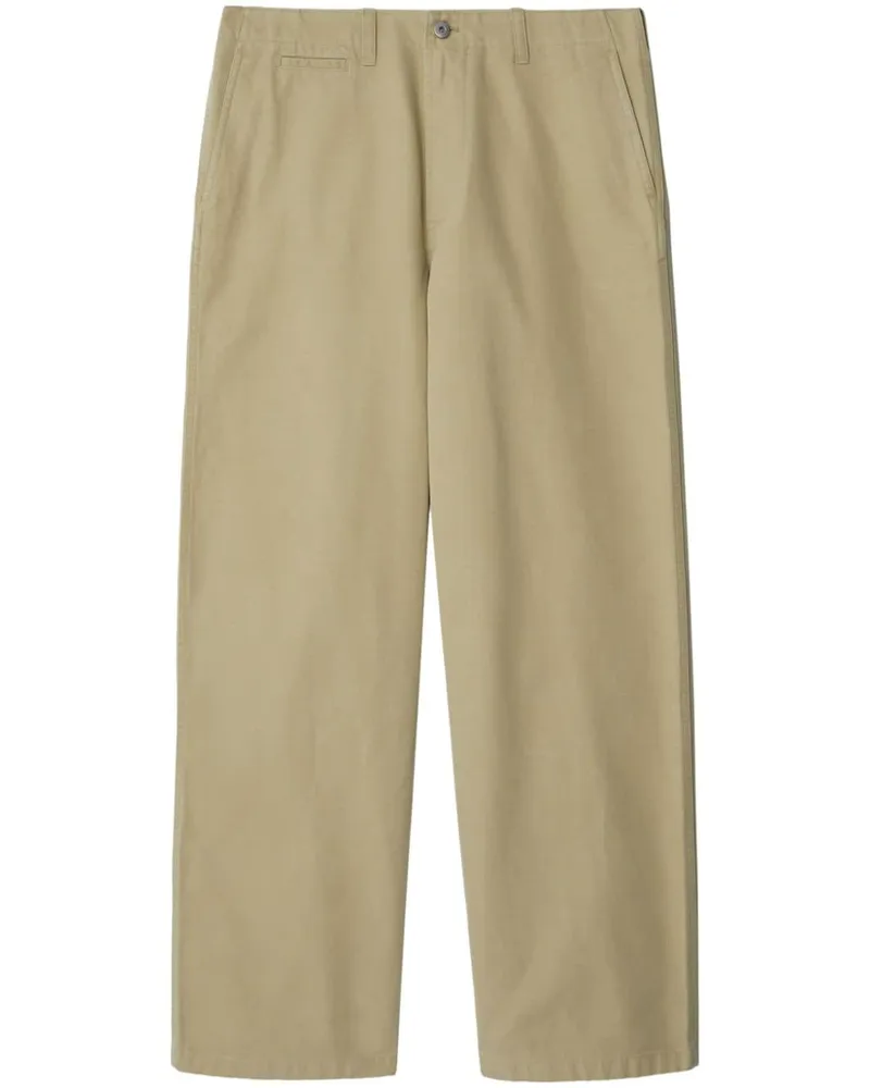 Burberry Chino mit geradem Bein - Nude Nude
