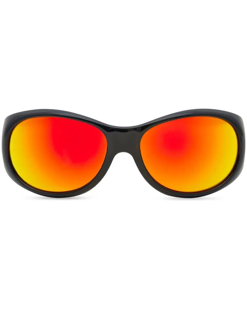Courrèges Hybrid 01 Sonnenbrille - Schwarz Schwarz