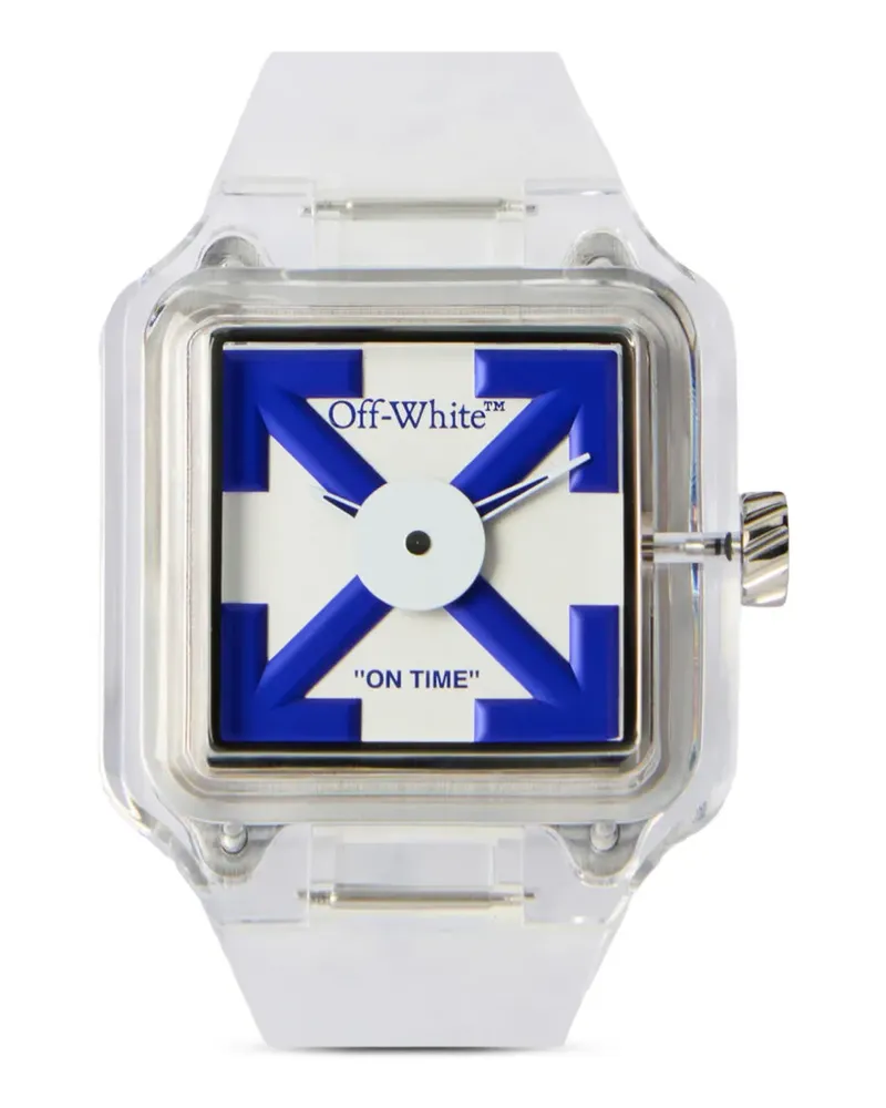 OFF-WHITE Proto 01 Armbanduhr 45mm - Blau Blau