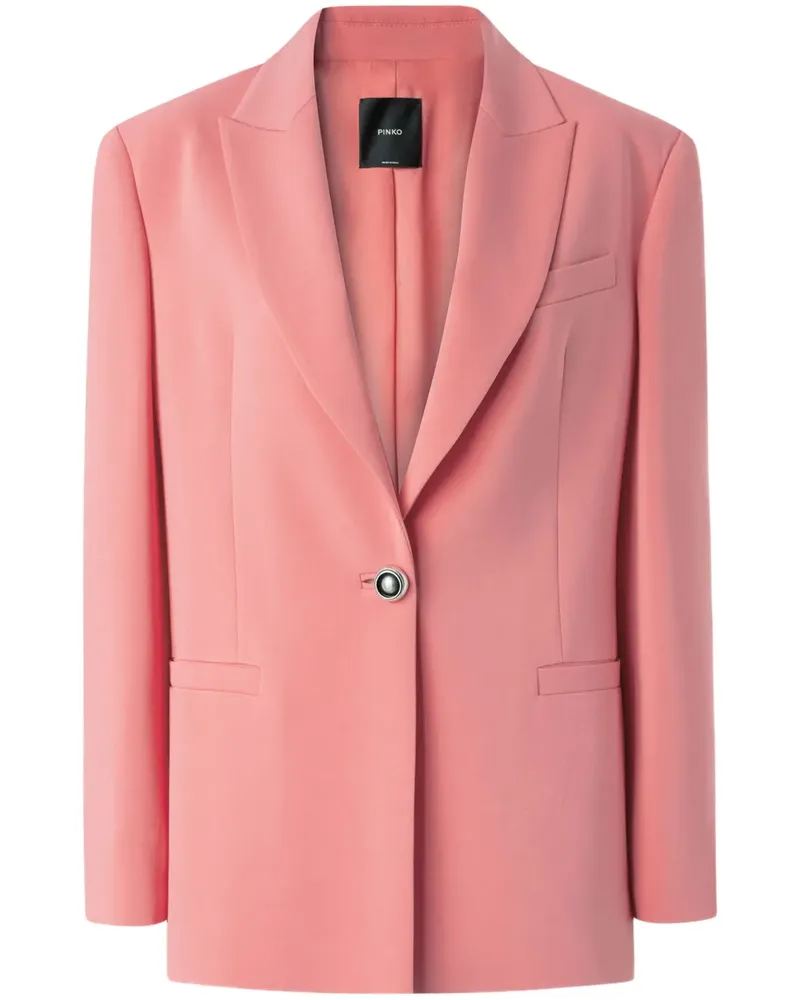 Pinko Einreihiges Sakko - Rosa Rosa