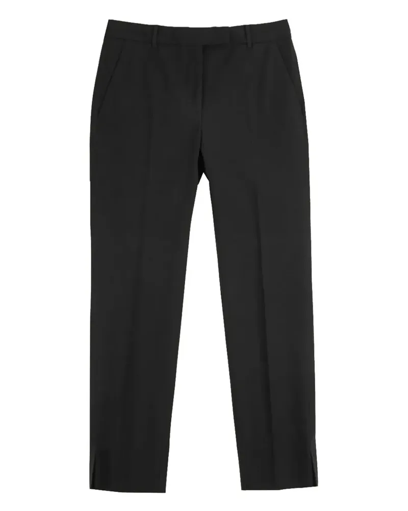 Incotex Hose mit Bügelfalten - Schwarz Schwarz