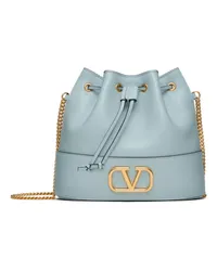 Valentino Garavani VLogo Signature Beuteltasche Blau