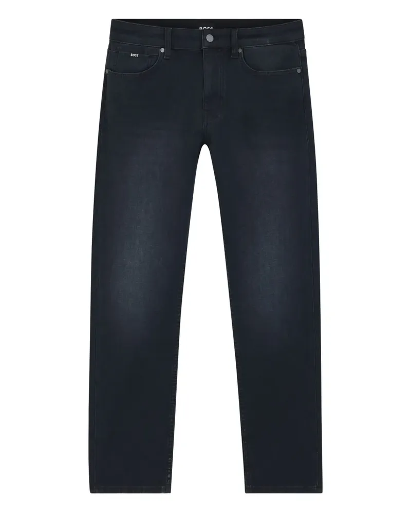 HUGO BOSS Jeans mit Logo-Applikation - Blau Blau