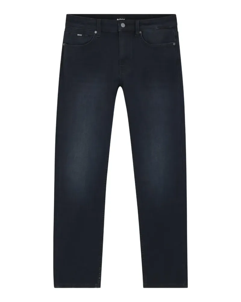 HUGO BOSS Jeans mit Logo-Applikation - Blau Blau