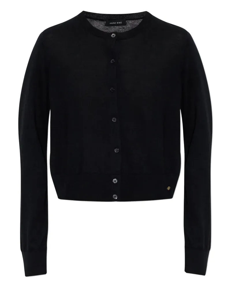 Anine Bing button-fastening cardigan - Schwarz Schwarz