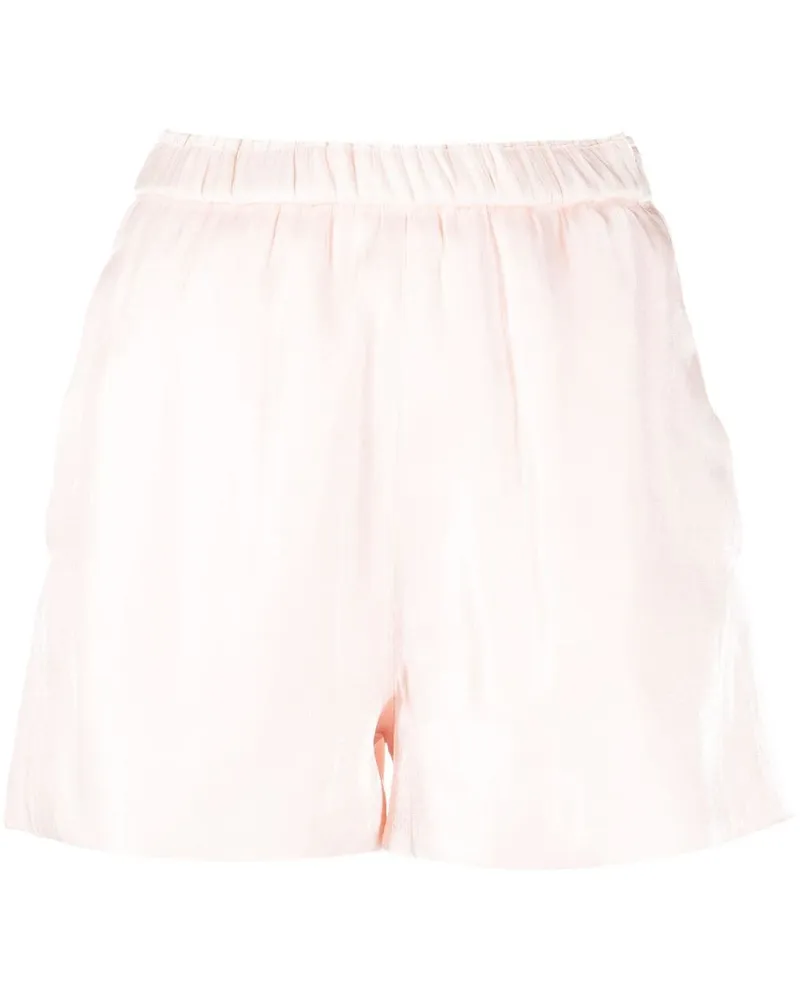 forte_forte Klassische Shorts Rosa