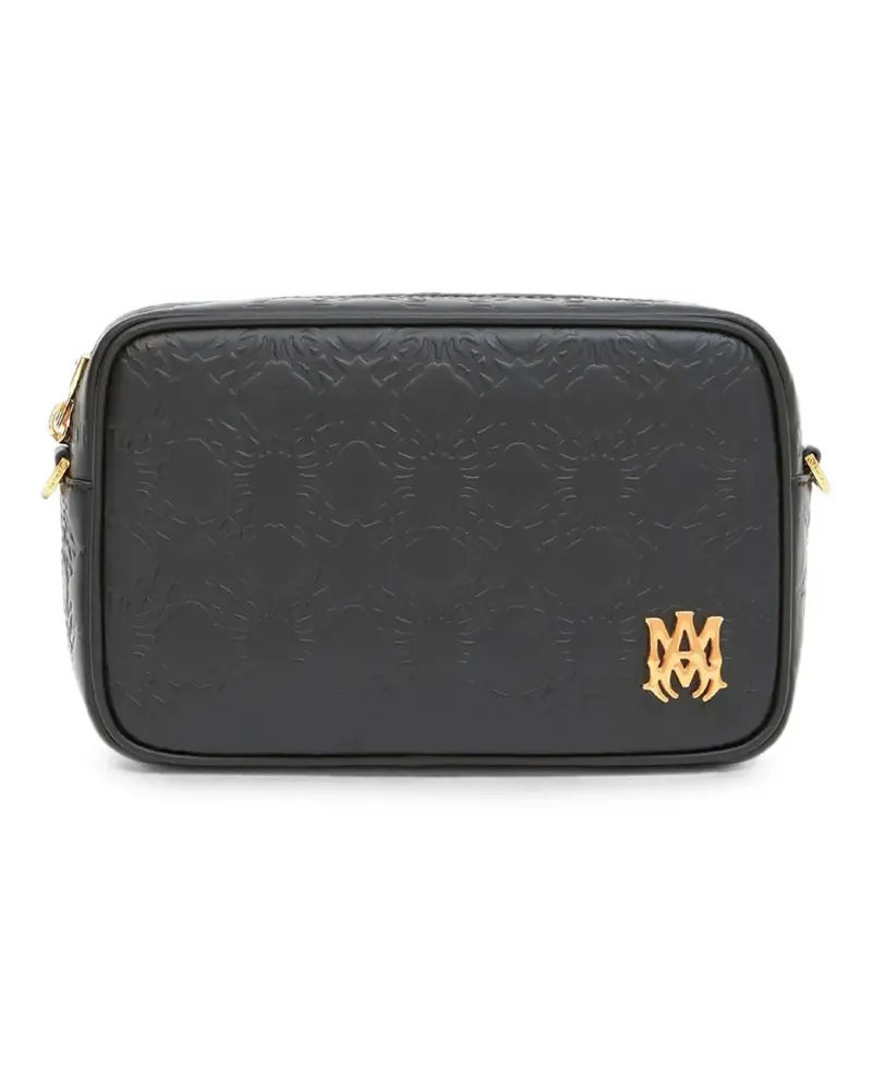 Amiri Ma Quad monogram leather shoulder bag - Schwarz Schwarz