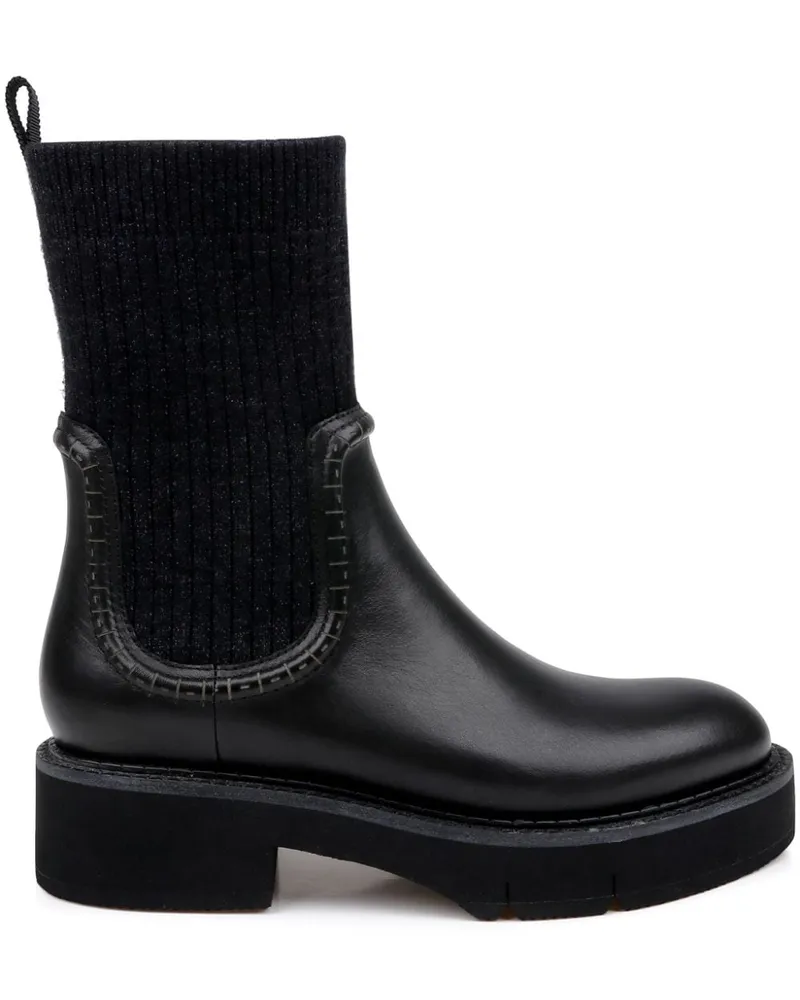 DIAMADA Kingman Stiefel 40mm - Schwarz Schwarz