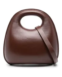 Christophe Lemaire Egg Handtasche Braun