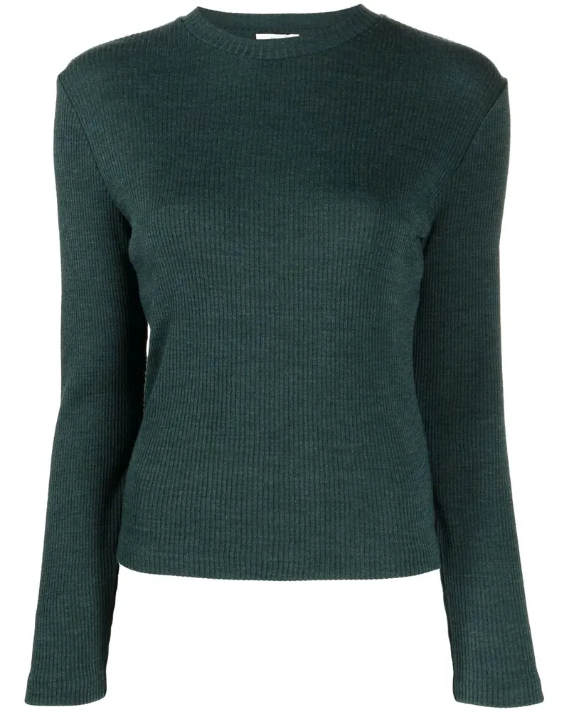 Vince Fein gestrickter Pullover - Grün Grün