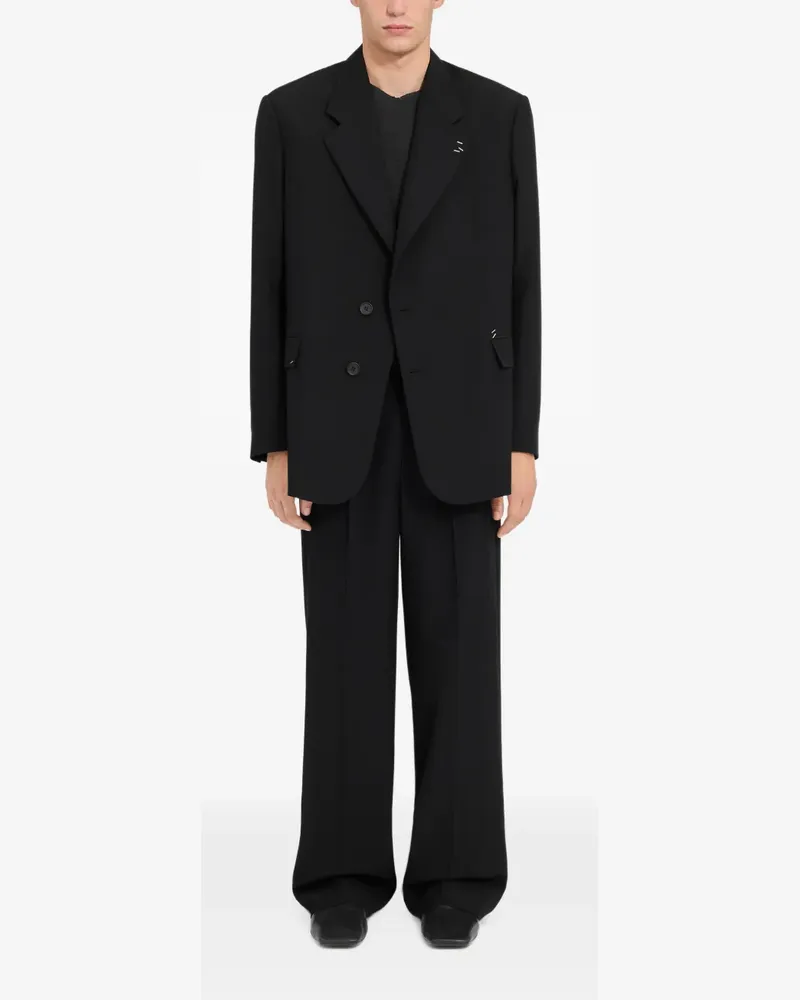 Maison Margiela Klassisches Sakko - Schwarz Schwarz