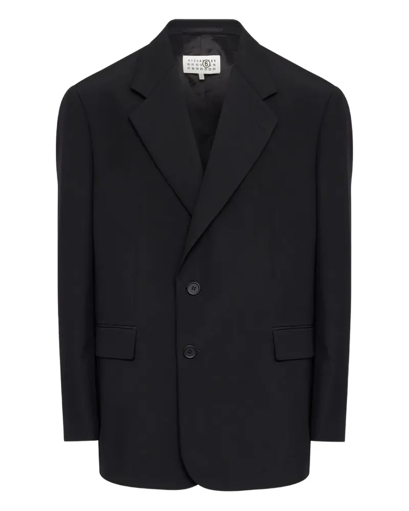 Maison Margiela Klassisches Sakko - Schwarz Schwarz