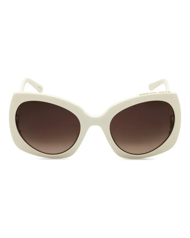 Marc Jacobs Cat-Eye-Sonnenbrille im Oversized-Look - Nude Nude