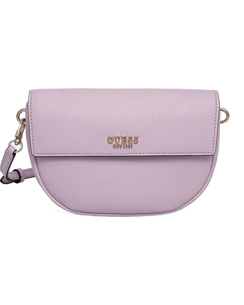 Guess Halbrunde Umhängetasche - Violett Violett