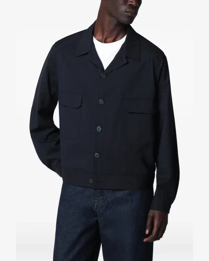 Biagio Santaniello Anemone Hemdjacke - Blau Blau