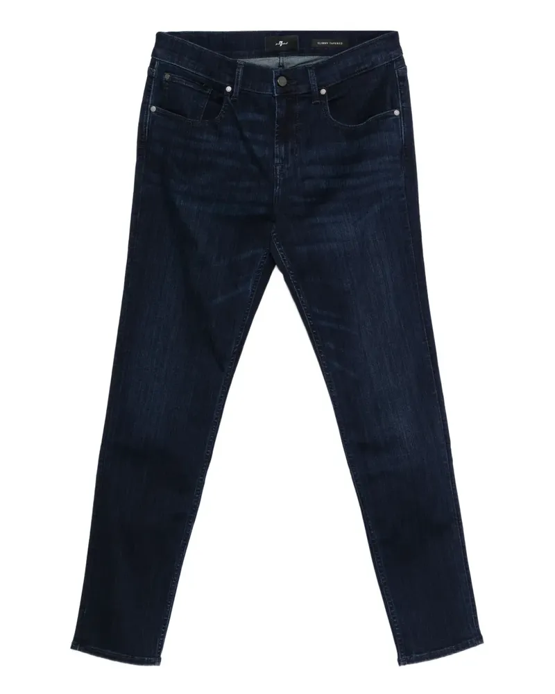 7 for all mankind Klassische Slim-Fit-Jeans - Blau Blau