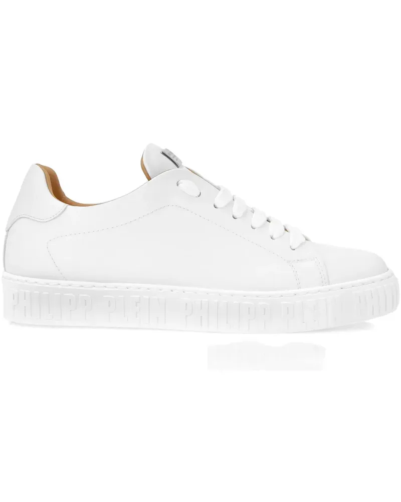 Philipp Plein Sneakers mit geprägter Sohle - Weiß Weiß