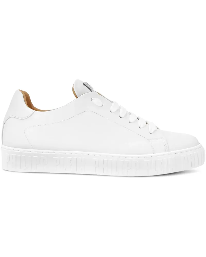 Philipp Plein Sneakers mit geprägter Sohle - Weiß Weiß