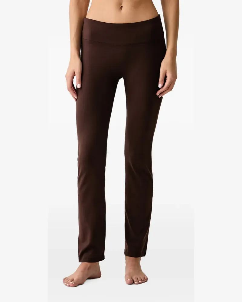 Casall Sublime Leggings mit Logo-Stickerei - Braun Braun
