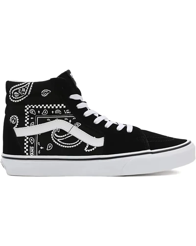 Vans Sk8-Hi "Black/White" Sneakers - Schwarz Schwarz