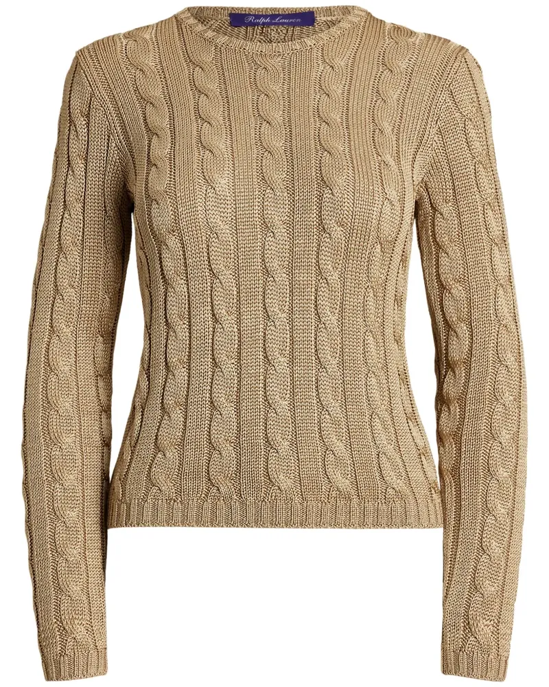 Ralph Lauren Pullover aus Seide - Nude Nude