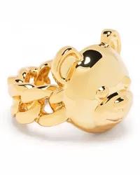 Moschino Ring mit Teddy Gold