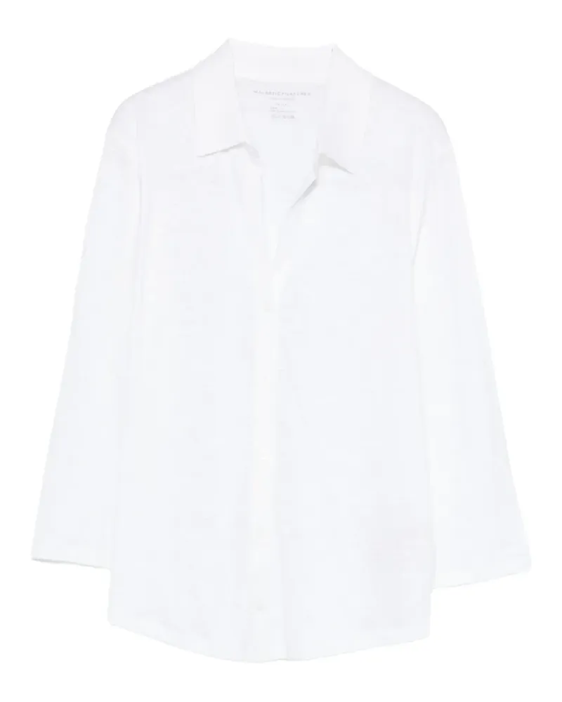 Majestic buttoned shirt - Weiß Weiß