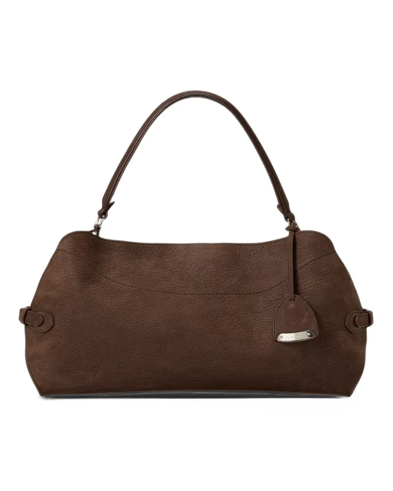 Ralph Lauren leather tote bag - Braun Braun