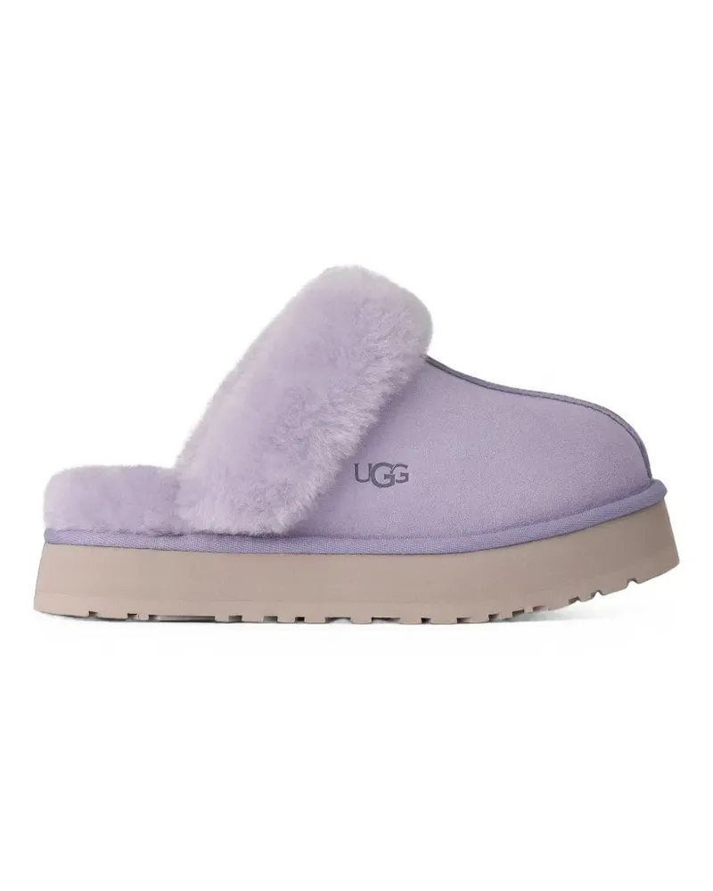 UGG Disquette shearling-trim slippers - Violett Violett