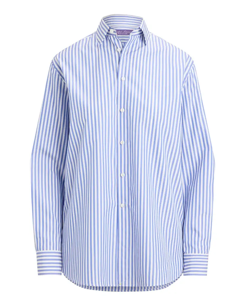 Ralph Lauren Gestreiftes Hemd - Blau Blau