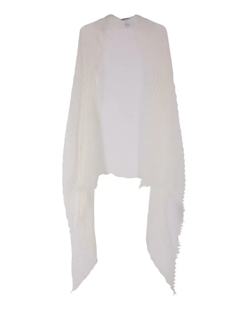Issey Miyake Feather Ramie Pleats Stole Schal - Nude Nude