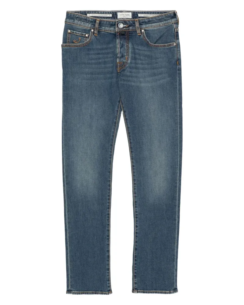 Jacob Cohën Five-Pocket-Jeans - Blau Blau