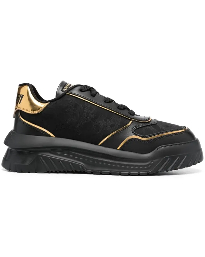 Versace Odissea Sneakers mit dicker Sohle - Schwarz Schwarz