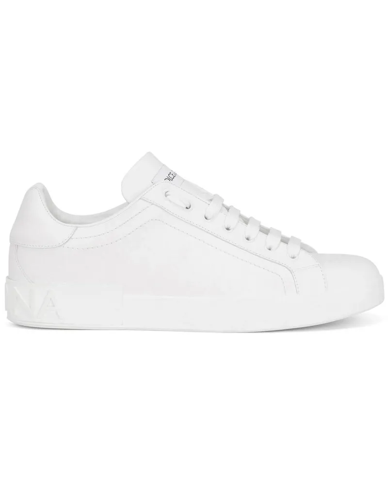 Dolce & Gabbana Portofino Sneakers - Weiß Weiß