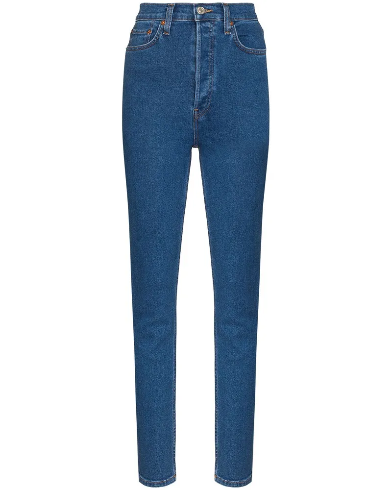RE/DONE 90s Ultra High Skinny-Jeans - Blau Blau