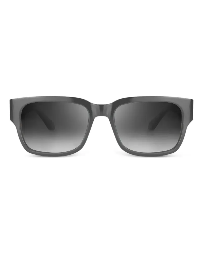 Bugatti Eckige Brille in Schildpattoptik - Grau Grau