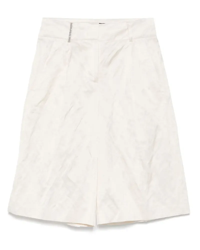 Peserico Shorts mit Faltendetail - Nude Nude