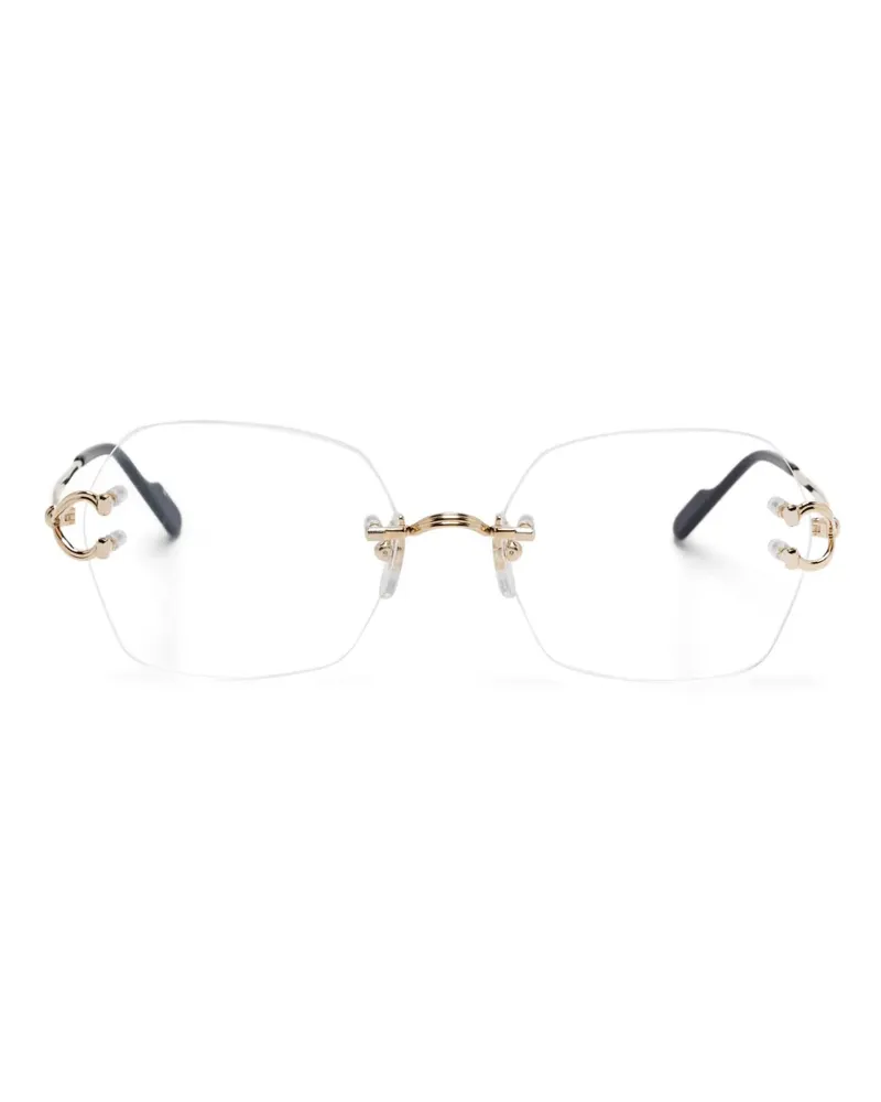 Cartier Signature C de Cartier Brille - Gold Gold