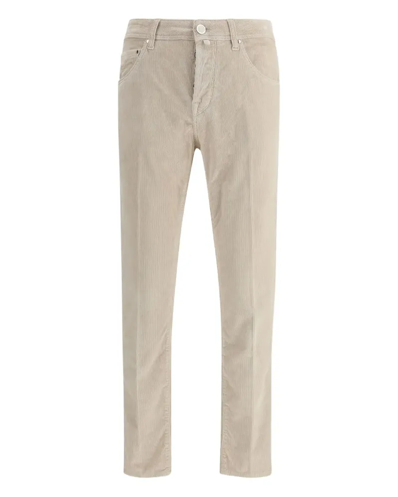 Jacob Cohën Cordhose im Five-Pocket-Design - Nude Nude