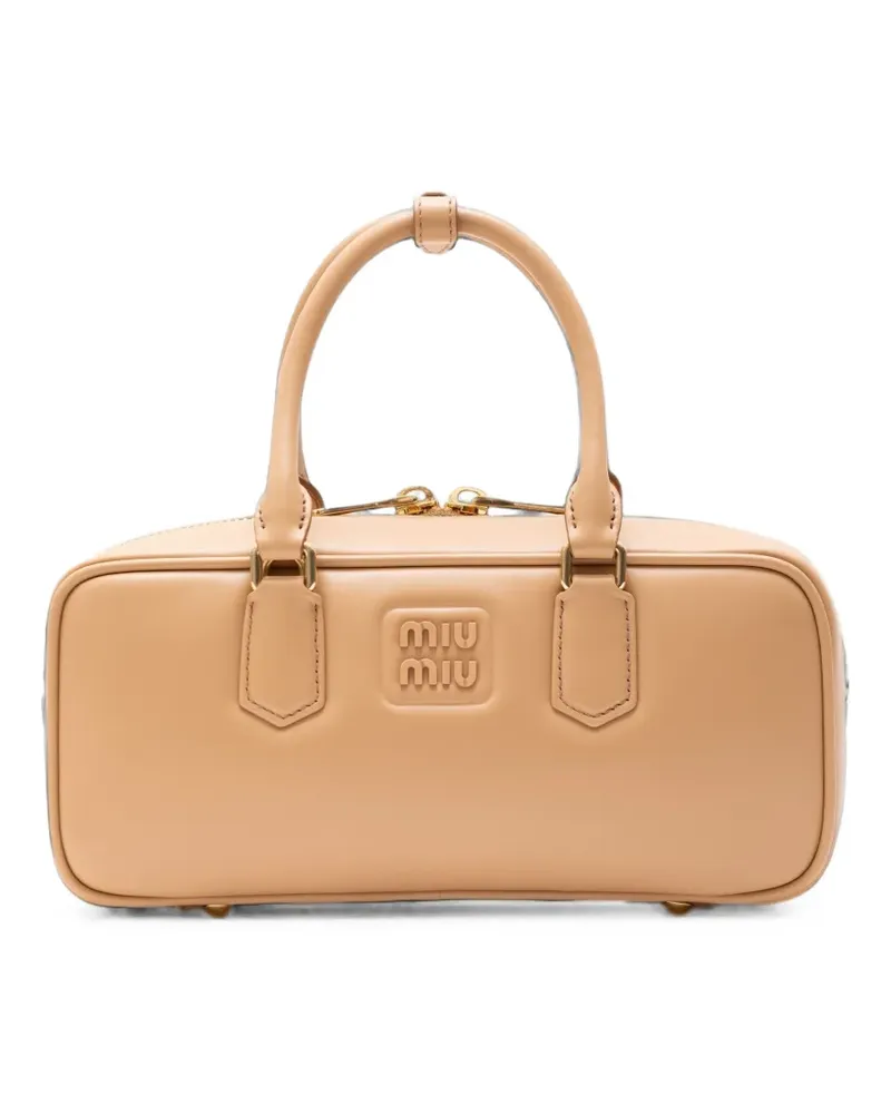 Miu Miu Arcadie Tote Bag - Braun Braun