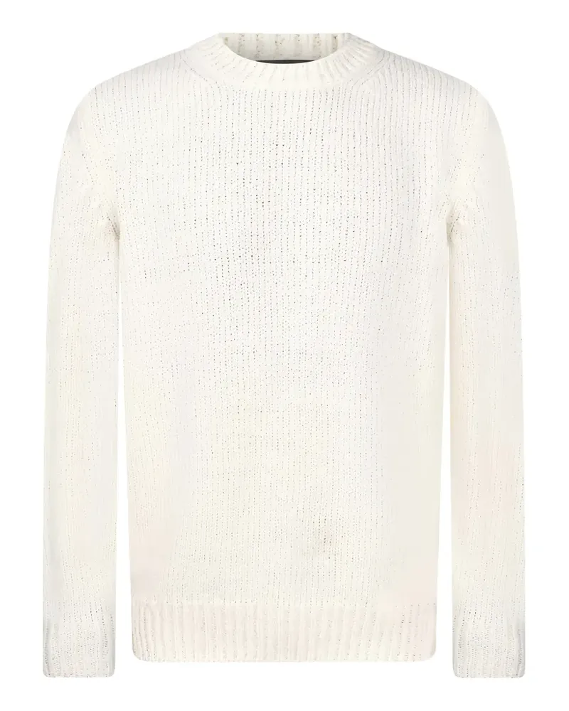 Gran Sasso Gerippter Pullover - Weiß Weiß