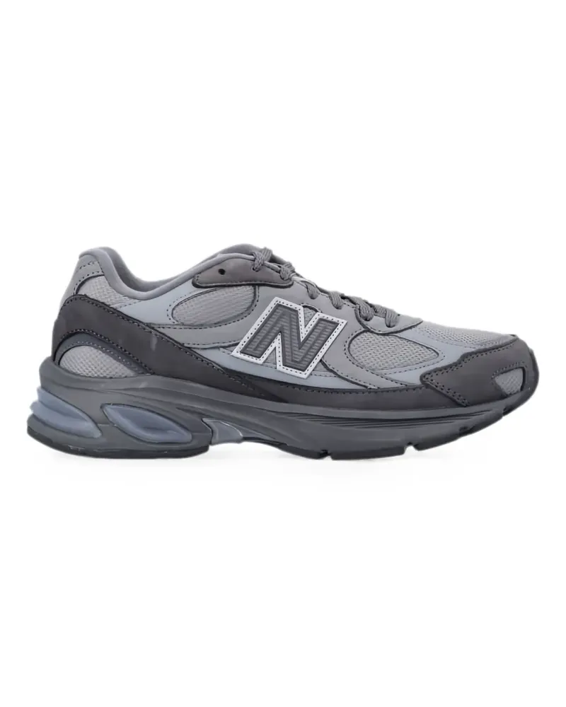Comme des Garçons x New Balance panelled low-top sneakers - Grau Grau