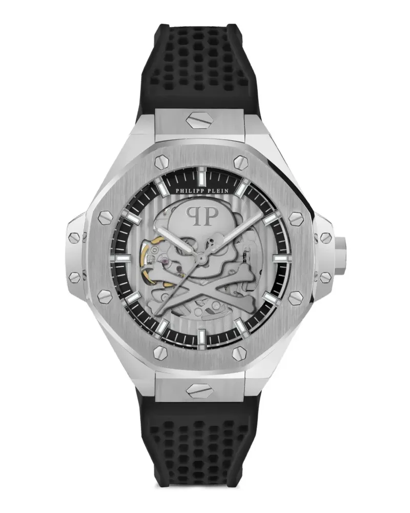 Philipp Plein Skeleton 46mm watch - Silber Silber