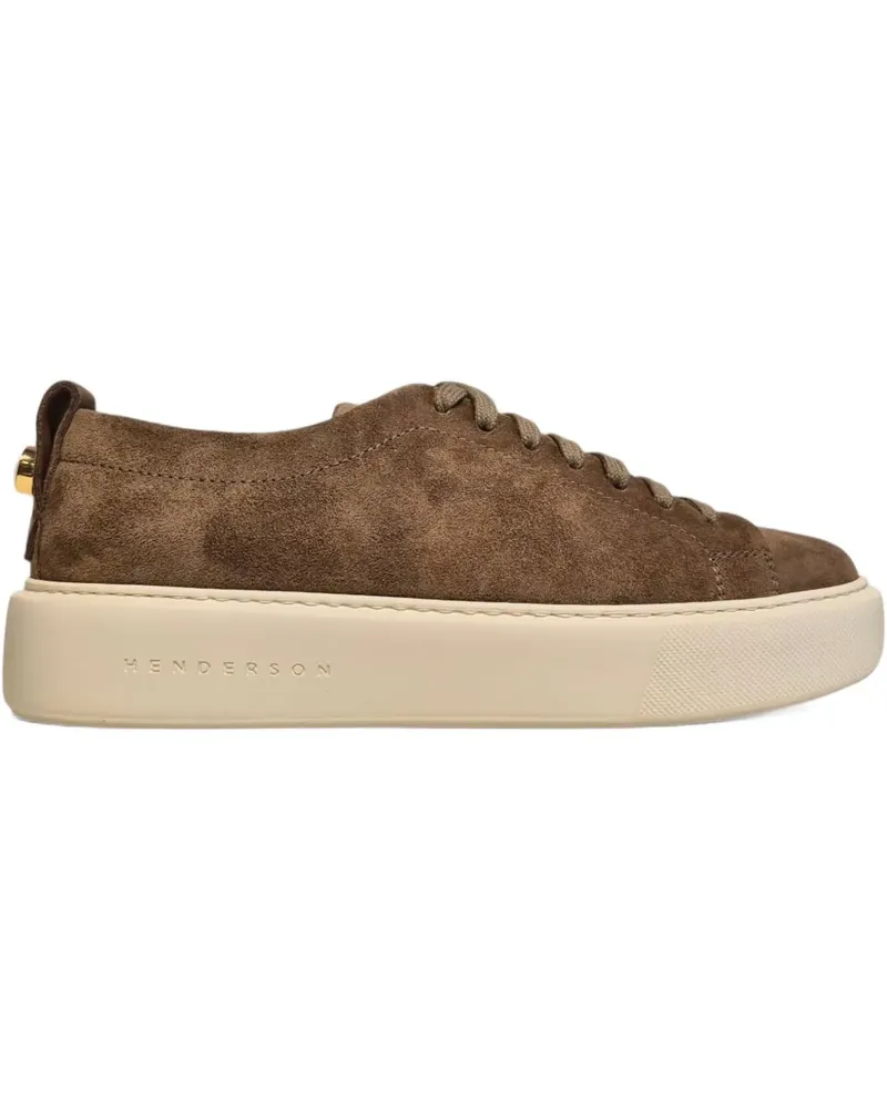 Henderson Plateau-Sneakers aus Wildleder - Braun Braun