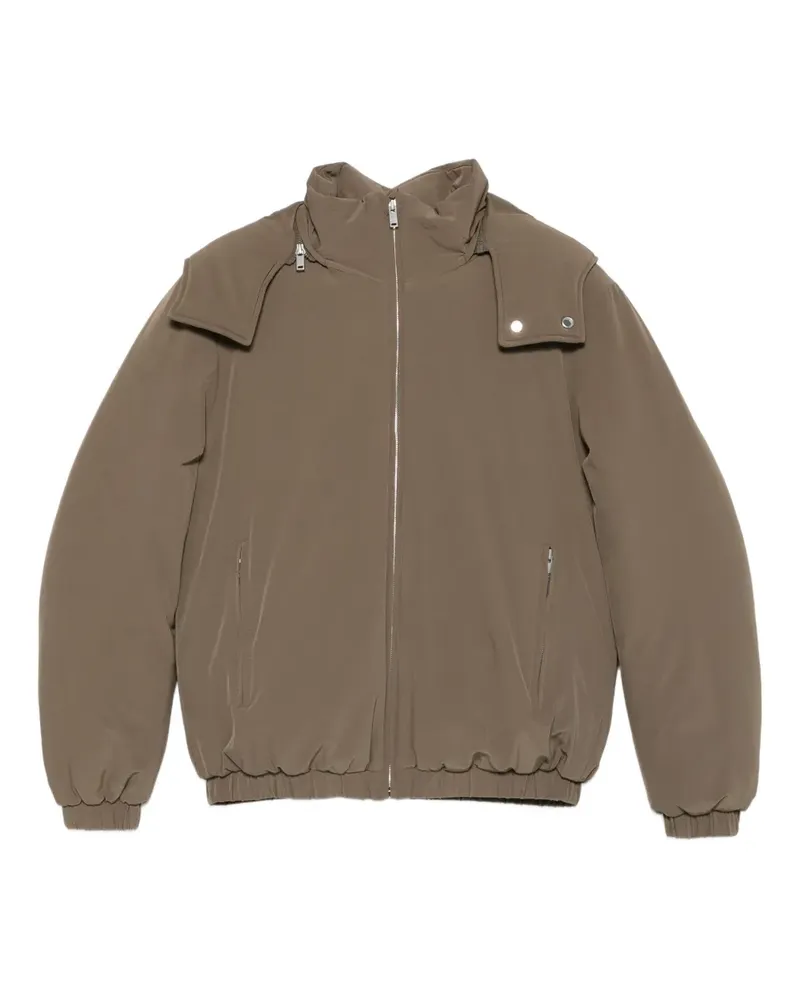 Sandro Kapuzenjacke mit Reißverschluss - Braun Braun