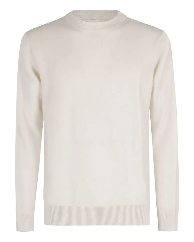 Eleventy Kaschmirpullover mit rundem Ausschnitt - Nude Nude
