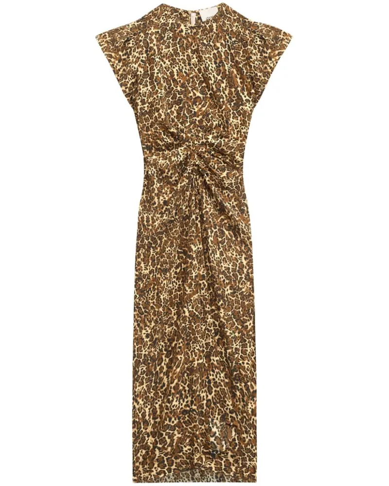 Isabel Marant Terena Kleid - Braun Braun