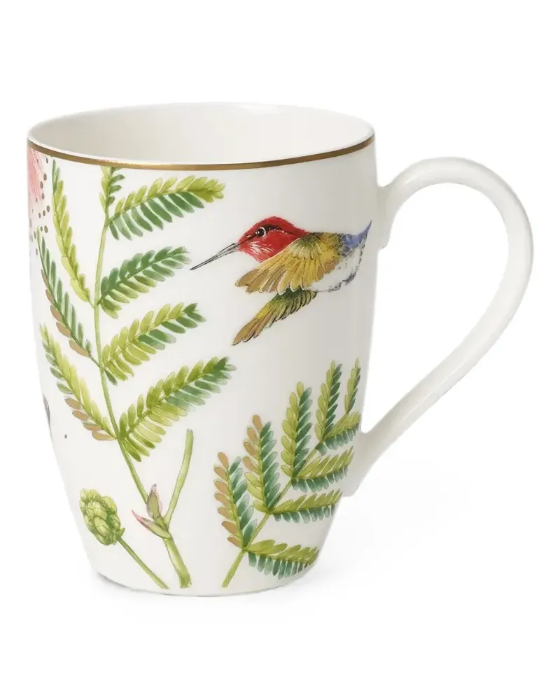 Villeroy & Boch hummingbird-print mug - Weiß Weiß