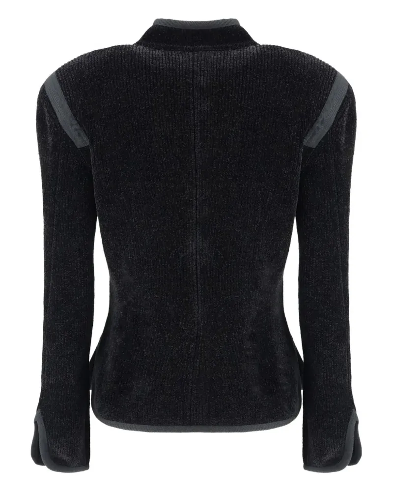 Giorgio Armani Blazer mit Zierknöpfen - Schwarz Schwarz