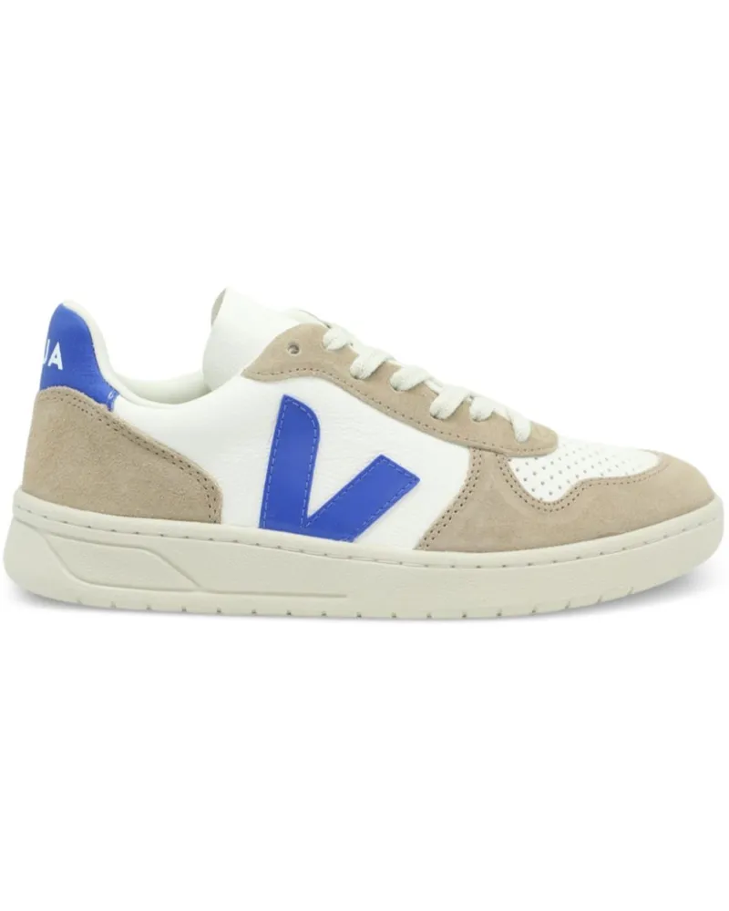 VEJA V-10 ChromeFree Sneakers - Nude Nude